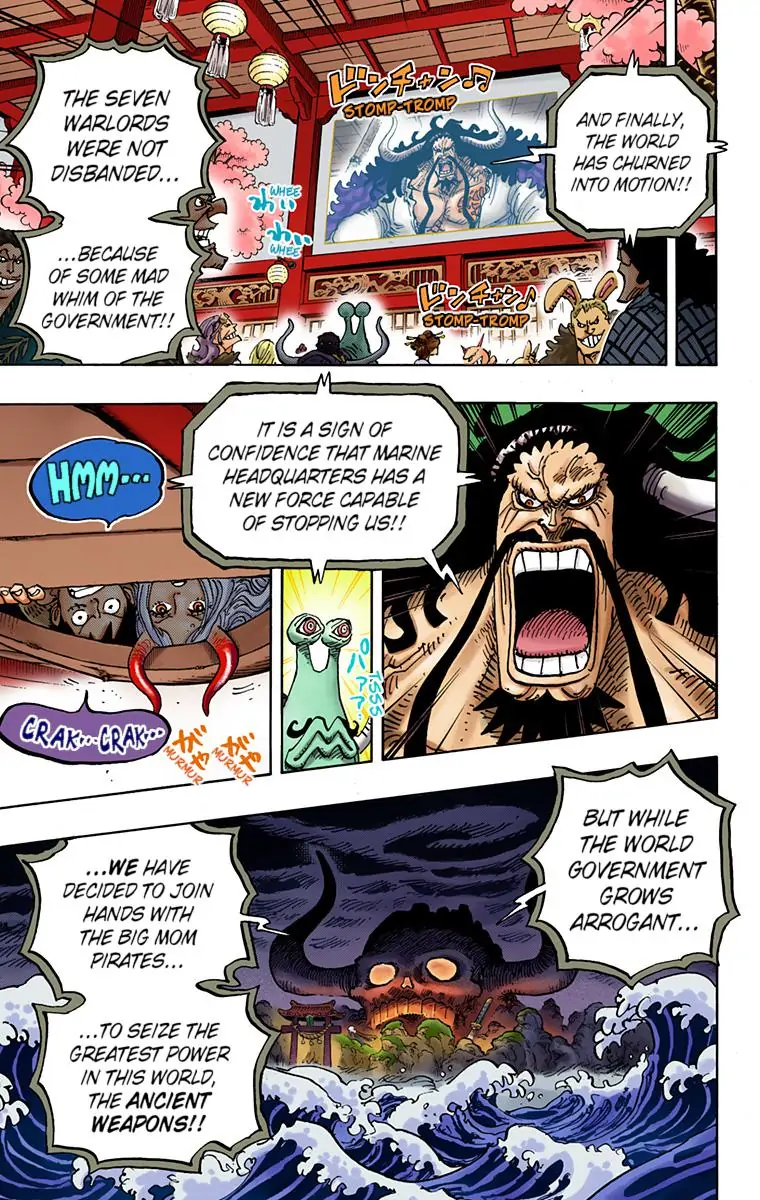 One Piece Digital Colored Chapter 985 image 17